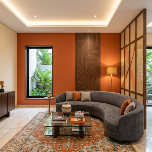 Inspirasi Cat Rumah Warna Orange Kombinasi untuk Kesan Unik