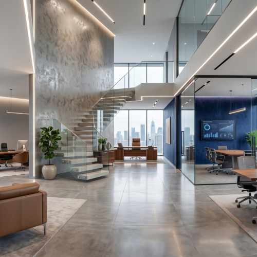 Jasa Pengecatan Dinding Kantor Modern Profesional