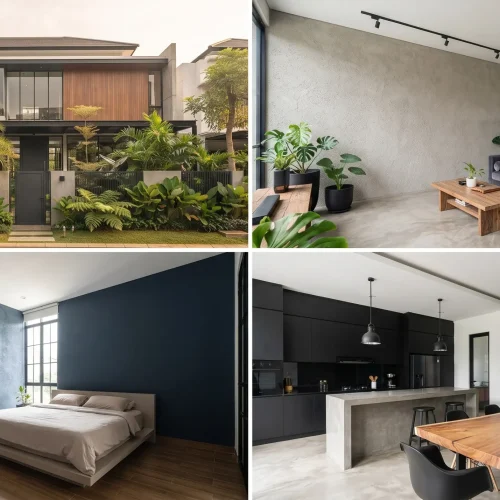 Jasa Pengecatan Rumah Industrial Modern yang Estetik