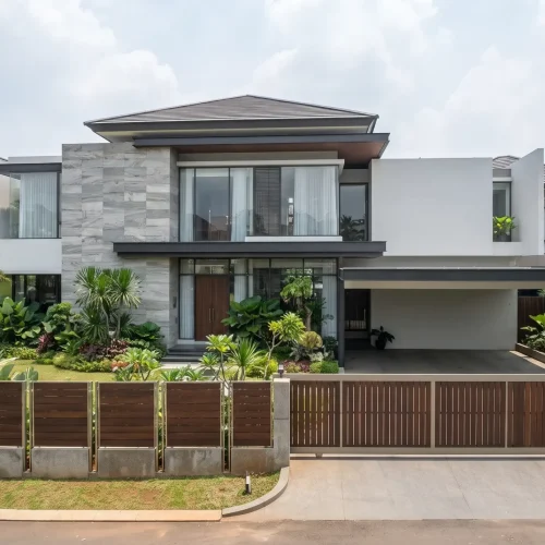 Pengecatan Rumah Kukusan Baru untuk Desain Elegan