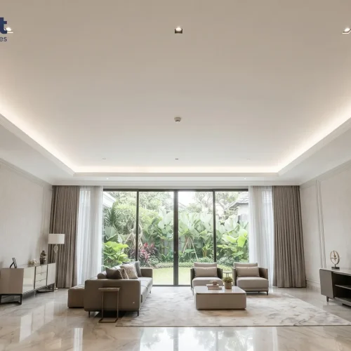 Jasa Cat Plafon Gypsum Premium Finishing Halus