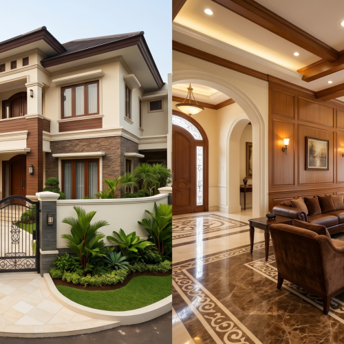 Jasa Cat Rumah Senayan dengan Finishing Luxury