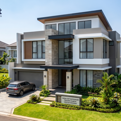 Jasa Cat Exterior Tahan Cuaca untuk Rumah