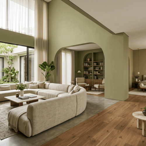 Jasa Cat Modern The Mozia untuk Interior Elegan & Stylish