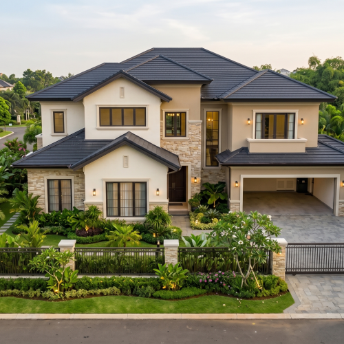 Rekomendasi Warna Cat Eksterior Premium Alam Sutera