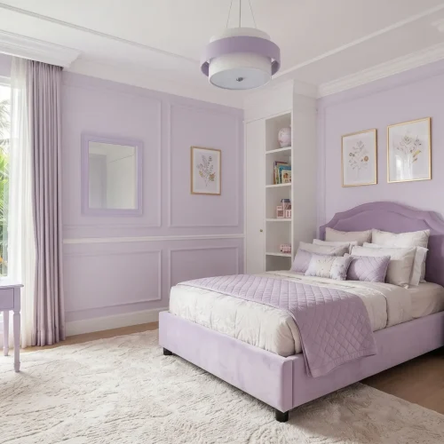 Warna Lavender Kamar Anak untuk Suasana Lembut dan Nyaman
