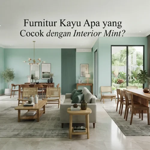 Furnitur Kayu Apa yang Cocok dengan Interior Mint?