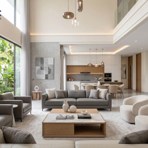 Cat Premium Kebayoran Baru Bergaya Modern
