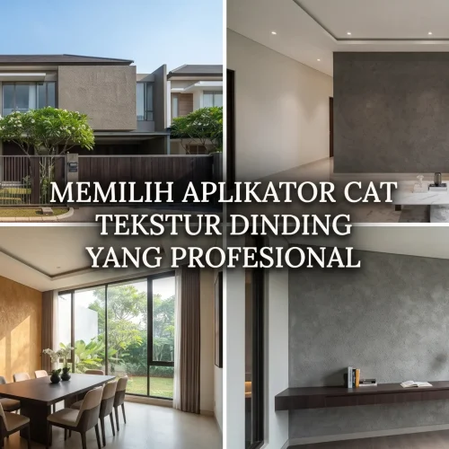 Memilih Aplikator Cat Tekstur Dinding yang Profesional