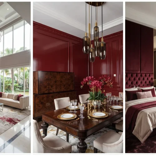 Eksplorasi Warna Oxblood untuk Interior yang Berani