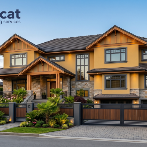 Kombinasi Cat Rumah Warna Kuning untuk Eskterior