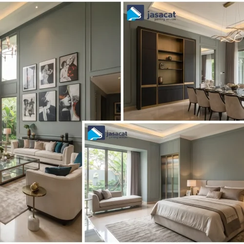 Mengenal Warna Hijau Keabuan untuk Interior Rumah Premium