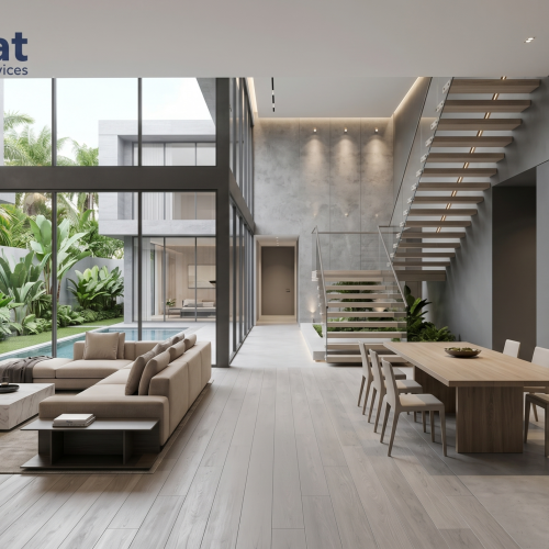 Desain Menawan dari Jasa Cat Rumah The Icon BSD