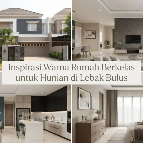 Inspirasi Warna Rumah Berkelas untuk Hunian di Lebak Bulus