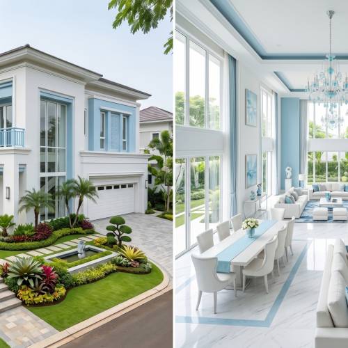 Pengecatan Elit Raffles Hills oleh Profesional Terpercaya