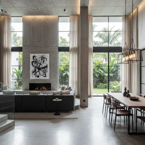 Cat Interior Gading Serpong dengan Nuansa Premium