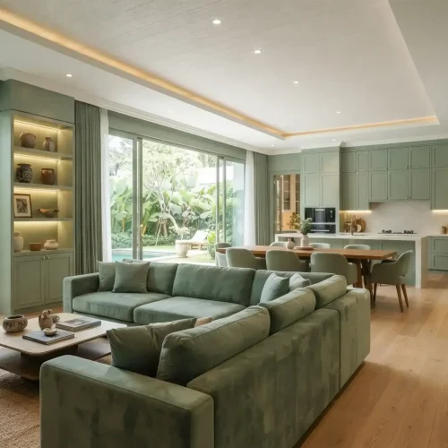 Menghadirkan Nuansa Tenang lewat Warna Sage Green Interior