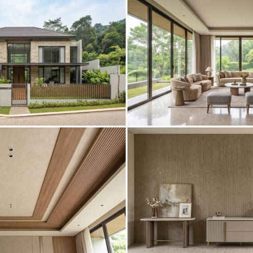 Palet Warna Natural Mewah untuk Rumah di Sentul Highlands