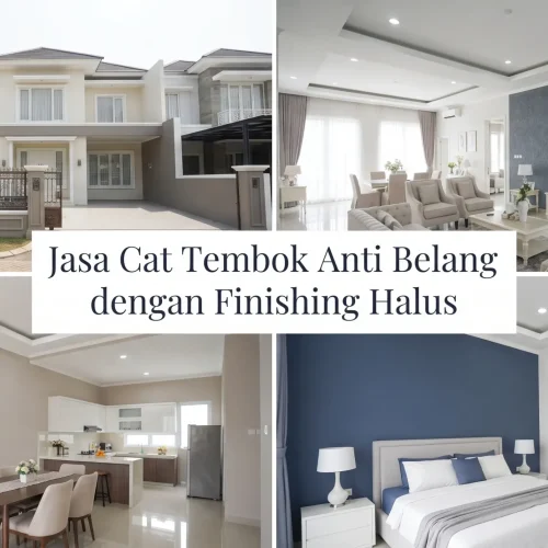 Jasa Cat Tembok Anti Belang dengan Finishing Halus