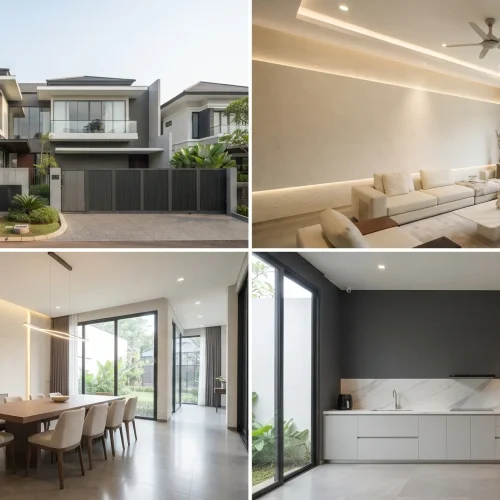 Kemewahan Minimalis untuk Cat Rumah Kemang Mansion