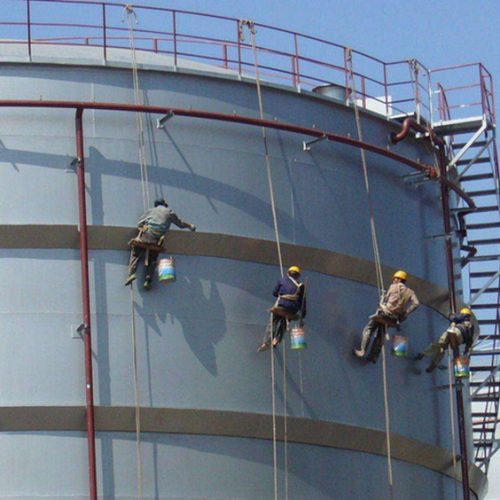 Solusi Pengecatan Tangki Industri Skala Besar