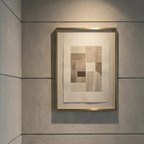 Kombinasi art work dengan cat tekstur silica stone