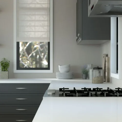 Warna Kabinet Dapur Terbaik dengan Lantai Terracotta