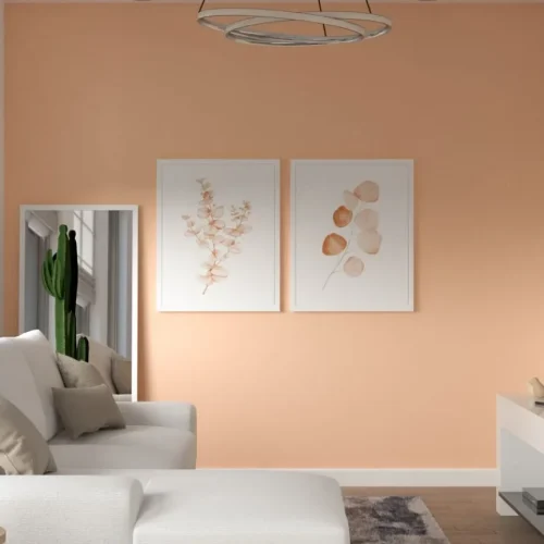 Nuansa Lembut untuk Rumah Modern dengan Warna Peach