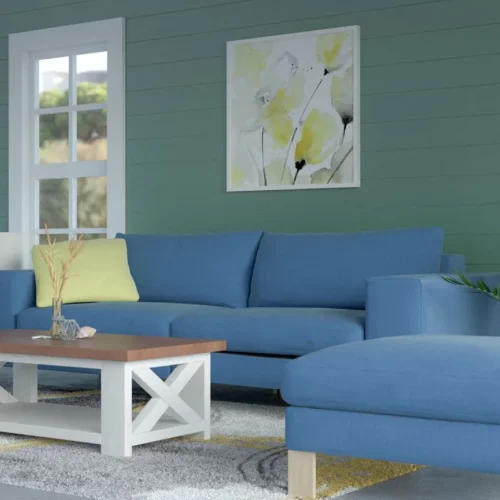 Warna Cat Dinding yang Cocok untuk Furnitur Warna Biru